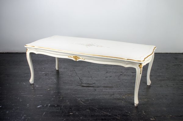 Lounge Furniture- Vintage coffee table french floral