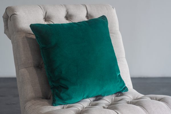 Pillow, Green Velvet