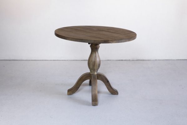 Table, Weather Gray Wood 36RND