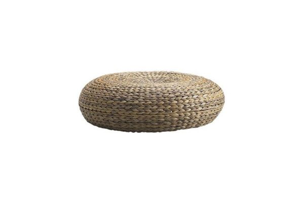 Rattan-Pouf