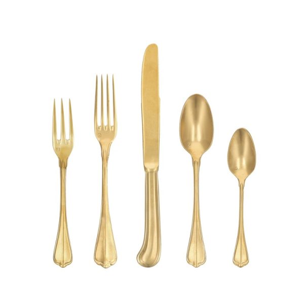 san marco gold flatware